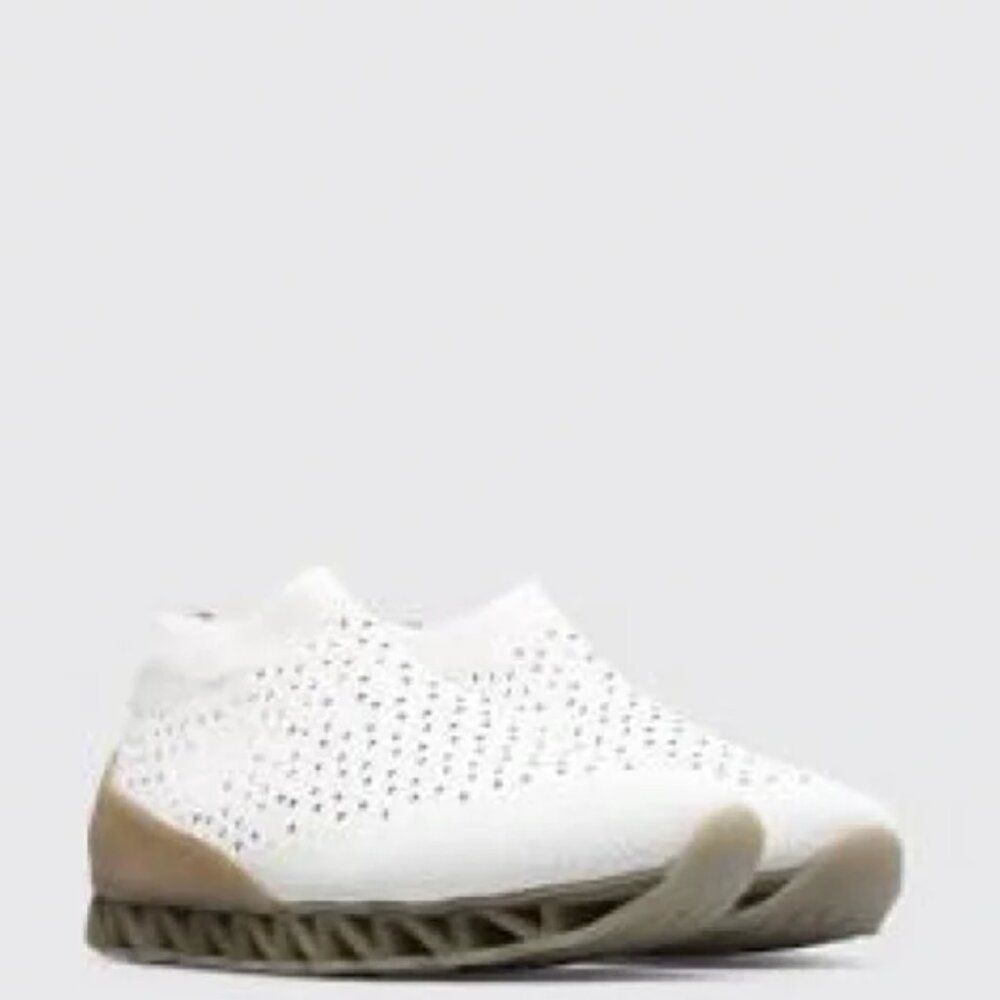 Camper Lab x Willhem together collab Himilayan low textured sock sneaker w/ fur